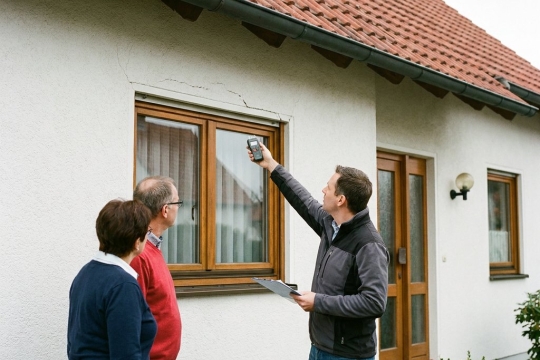 Bausachverständiger beim Hauskauf