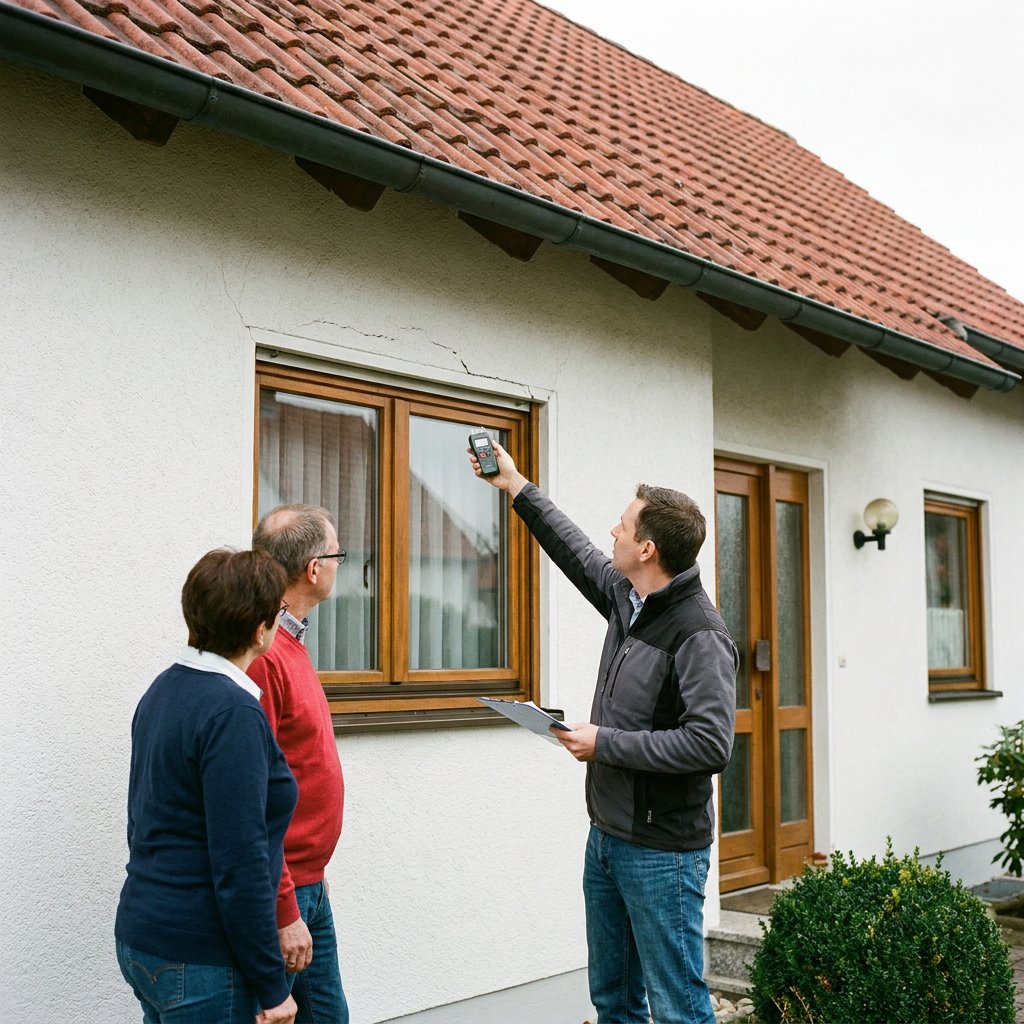 Bausachverständiger beim Hauskauf